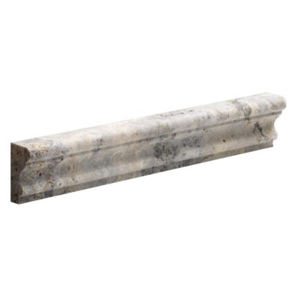 Silver Travertine Moulding Andorra 5X30,5X2,5 cm - Andorra 2X12X1"