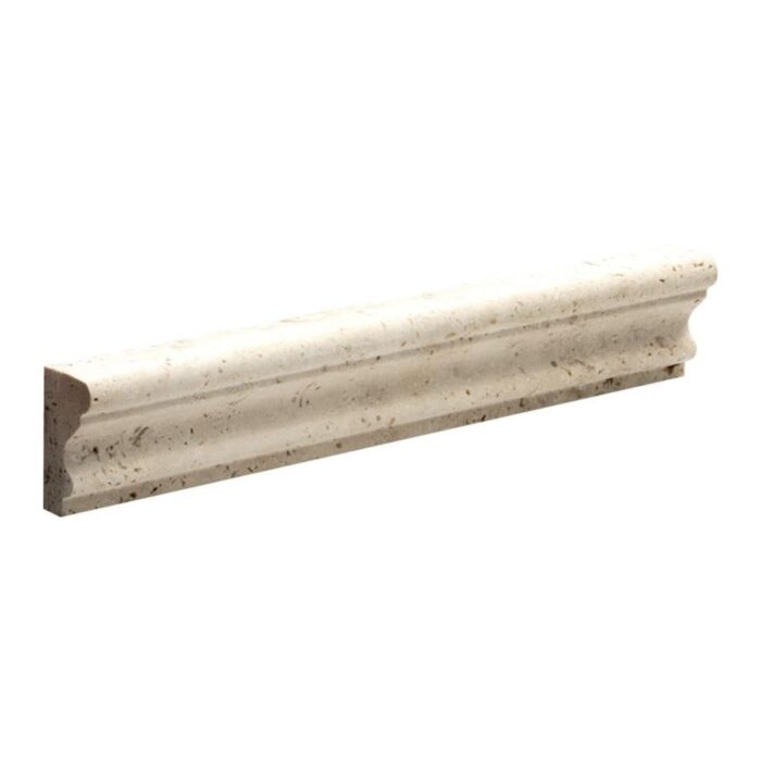 Ivory Travertine Moulding Andorra 5X30,5X2,5 cm - Andorra 2X12X1"