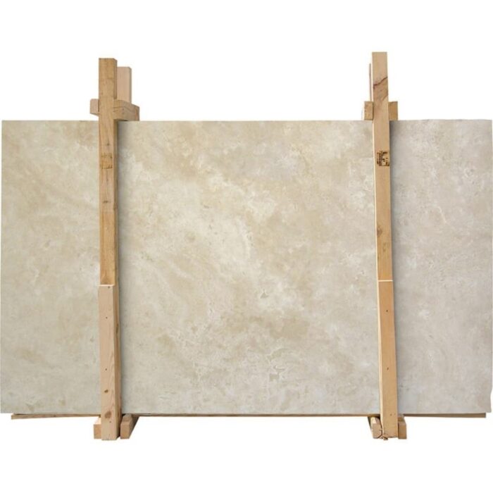 Ivory Travertine Slab 2-3 cm - Slab 3/4" - 1.1/4"