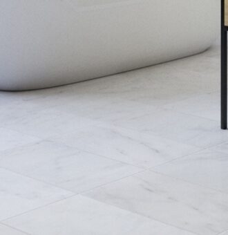 White Lux Marble Tiles 30,5X61X1 cm - 12X24X3/8"