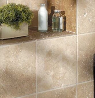 Ivory Tumbled Tiles