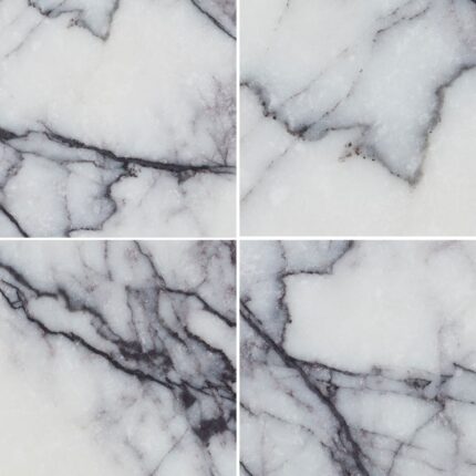 Lilac Marble Tiles 20X20X1 cm - 8X8X3/8"