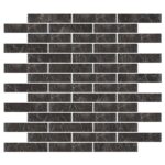 Olive Black Marble Mosaic 2,3X10X1 cm - 1X4X3/8"