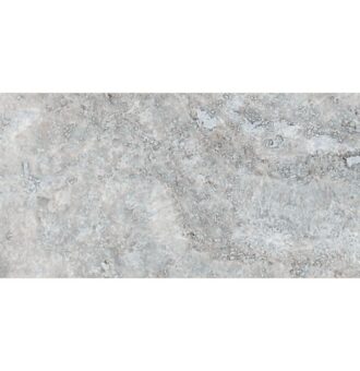 Silver Travertine Tiles 30,5X61X1,2 cm - 12X24X1/2"