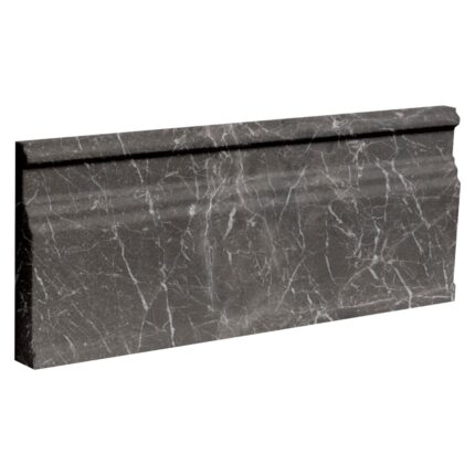 Olive Black Marble Moulding Base 12,7X30,5X2,5 cm - Base 5X12X1"