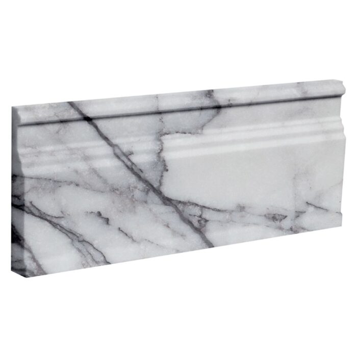 Lilac Marble Moulding Base 12,7X30,5X2,5 cm - Base 5X12X1"