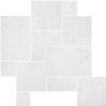 Dolomiti Blanc Marble Tiles Ver.Patx1 cm – Ver.Patx3/8″