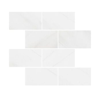 Dolomiti Blanc Marble Tiles 7,5X15,2X1 cm – 3X6X3/8″