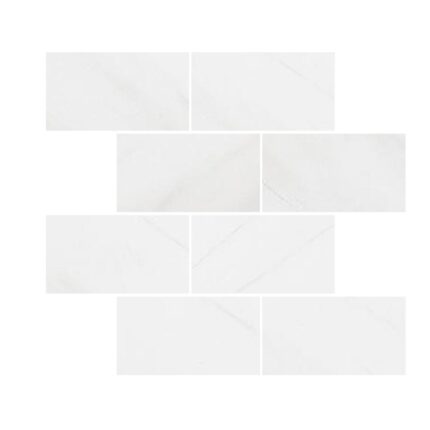 Dolomiti Blanc Marble Tiles 7,5X15,2X1 cm – 3X6X3/8″