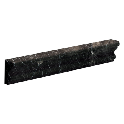 Olive Black Marble Moulding Andorra 5X30,5X2,5 cm - Andorra 2X12X1"