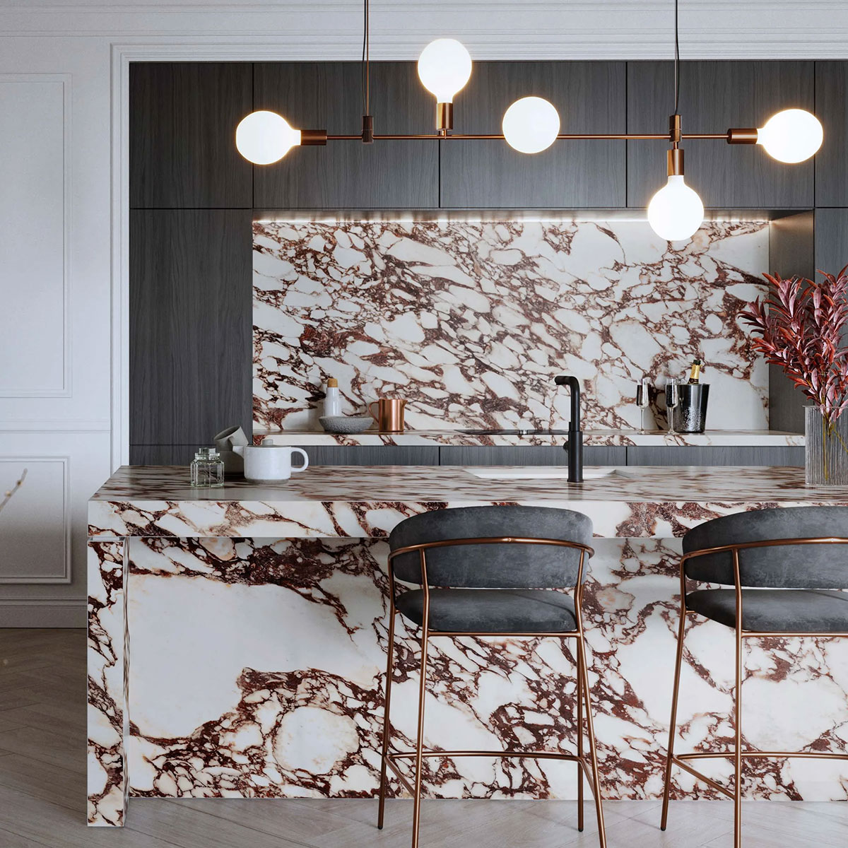 Calacatta Viola Marble Collection