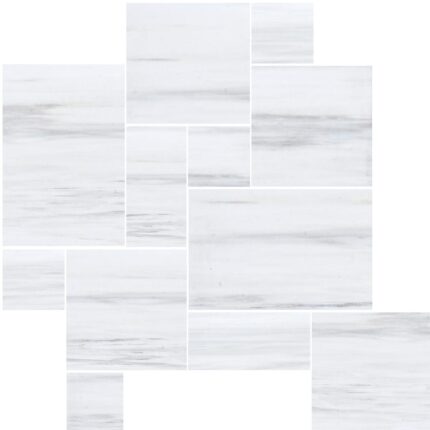 Dolomiti Gray Marble Tiles Ver.Patx1 cm - Ver.Patx3/8"