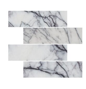 Lilac Marble Tiles 7,5X30,5X1 cm