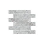 Silver Travertine Tiles 5X20X1 cm