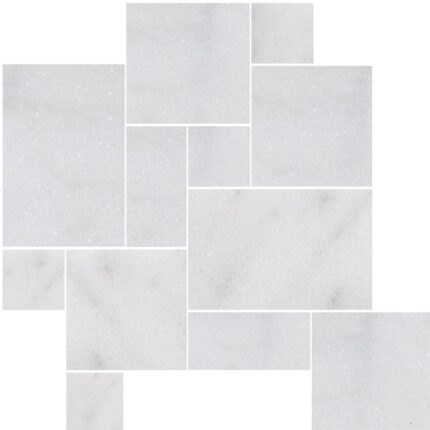 White Lux Marble Tiles Ver.Patx1 cm - Ver.Patx3/8"