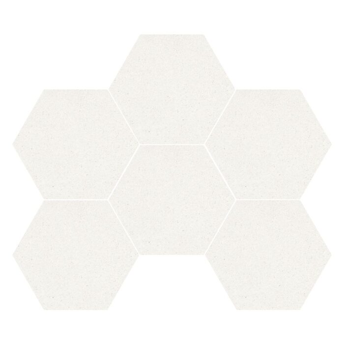 Limestone Mosaic Hexagon 12,7 cm - Hexagon 5"