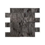 Olive Black Marble Tiles 5X10X1,5 cm - 2X4X5/8"