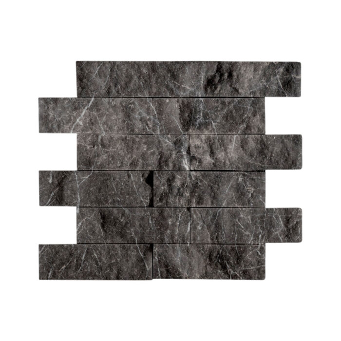 Olive Black Marble Tiles 5X10X1,5 cm - 2X4X5/8"