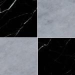 Ocean Blue&Black Marble Tiles 20X20X1 cm – 8X8X3/8″