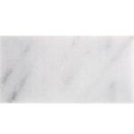 White Lux Marble Tiles 30,5X61X1 cm - 12X24X3/8"