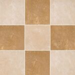 Antico&Walnut Travertine Tiles 10X10X1 cm - 4X4X3/8"